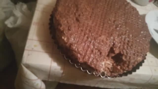 ВАФЕЛЬНЫЕ КОРЖИ С ШОКОЛАДОМ смотреть онлайн