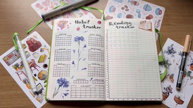 Оформление на июль 2023  Bullet Journal - July 2023