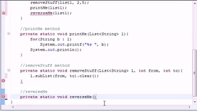 Java Level 2 Tutorial 7 LinkedList Program смотреть онлайн