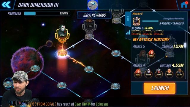 Ultron Has his DAY!! DD3 Node 5 Days 2-3 Node 6 Day 0 смотреть онлайн