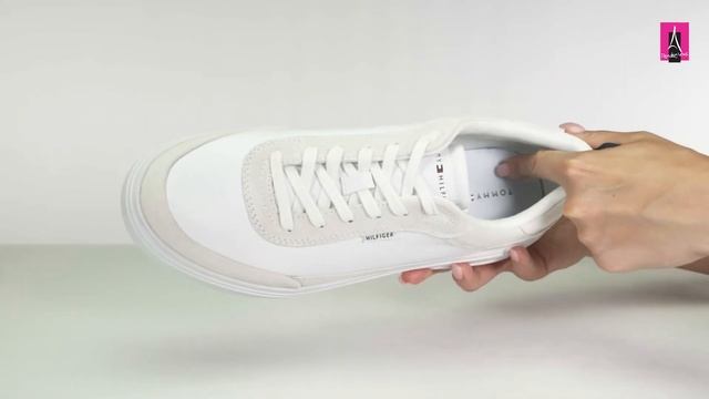 Видеообзор I Мужские кеды TOMMY HILFIGER MODERN CUPSOLE LEATHER MIX 2584134 смотреть онлайн