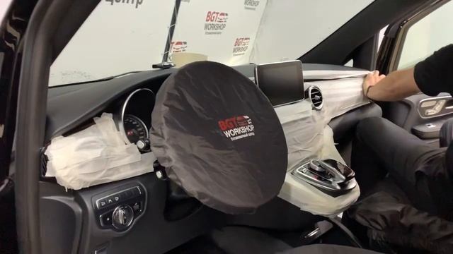 Mercedes V-Class W447 - доп мультимедиа - в ходе работ смотреть онлайн