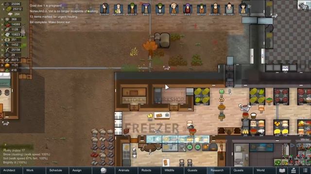 Rimworld 1.3 vanilla + mods: When Teddy Bear Hugs Go Wrong смотреть онлайн