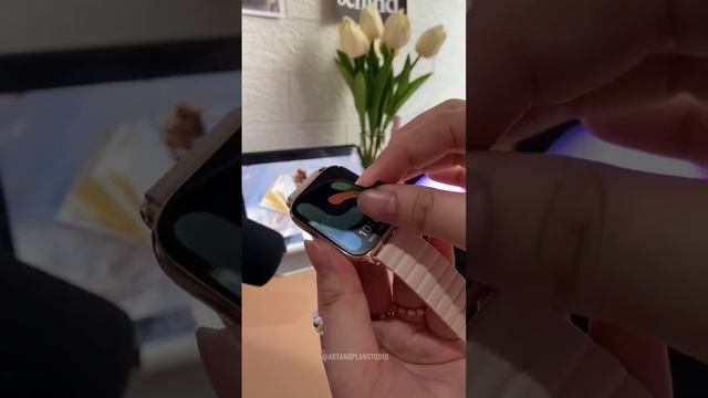 Haylou RS4 plus unboxing + cute watch faces! ?#smartwatch #techfinds #smartwatches #asmr #aesthetic смотреть онлайн