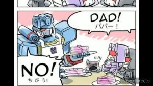 Озвучка комиксов про саундвейва|трансформеры