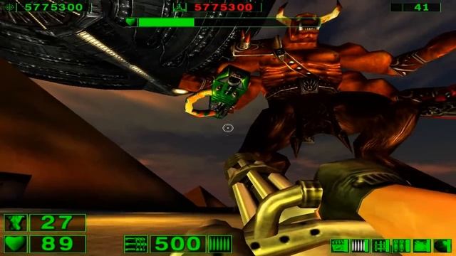 Serious Sam: The First Encounter - Ugh Zan III - Final Boss [HD] смотреть онлайн