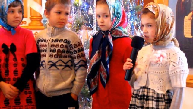 РОЖДЕСТВО ХРИСТОВО - Праздник в Храме ПОКРОВА ПРЕСВЯТОЙ БОГОРОДИЦЫ в Башмаково смотреть онлайн