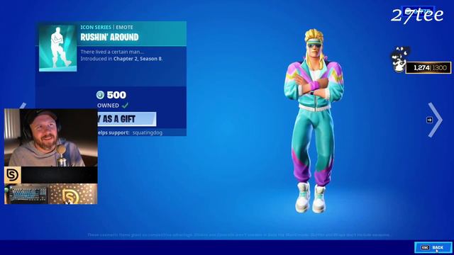 Streamers React to Rushin Around Emote In Fortnite Item Shop смотреть онлайн