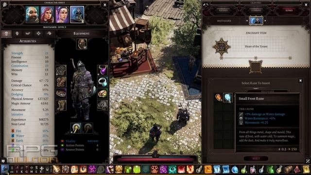 DIVINITY ORIGINAL SIN 2 - Enchanting Tutorial (Equipping Runes, Upgrading Runes, Rune Recipes) смотреть онлайн