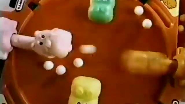 Hungry Hungry Hippos Board Game by Milton Bradley 1985 смотреть онлайн