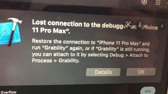 Lost Connection To The Debugging On iPhone смотреть онлайн