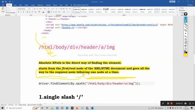 How To Find XPath in Simple Language | Difference Between Absolute And Relative XPath In ?Part 5? смотреть онлайн