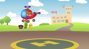Смешная еда 2 * Мультик игра для малышей * Счет - Цифры - Фигуры - Цвета - Формы