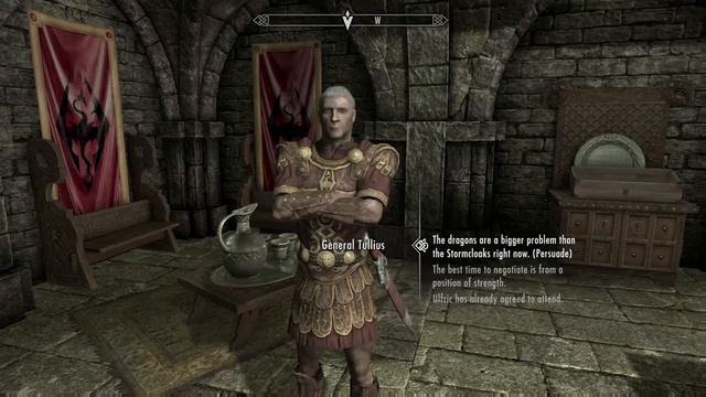 Calling A Truce: Tullius: The Elder Scrolls V: Skyrim Special Edition
