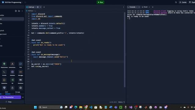 Create Your Own Discord Bot in Python! (Part 2: Commands & Events) смотреть онлайн