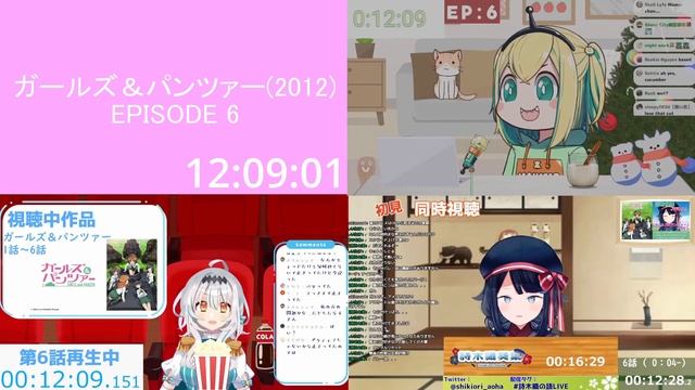 【ガルパン】ガールズ&パンツァー GIRLS und PANZER EP6【vtuber reaction mashup】 смотреть онлайн