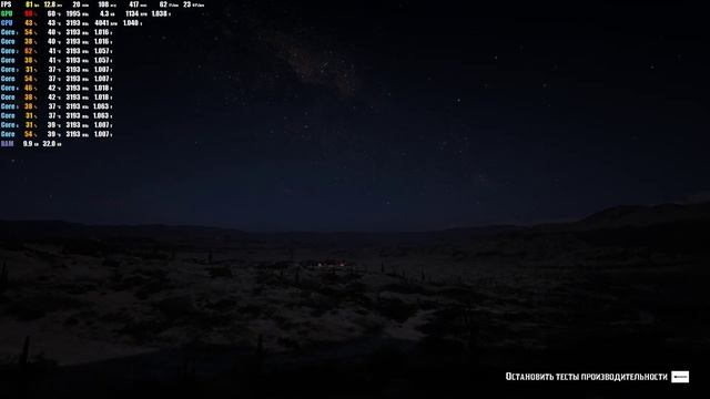 Red Dead Redemption 2 Тест производительности.Высокие настройки графики.
