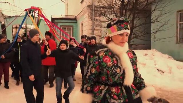 Масленица на подворье усадьбы Первушина смотреть онлайн