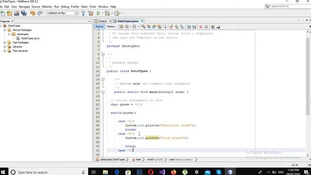 Switch statement in java netbeans | Java Switch Statement | Switch Cases in java смотреть онлайн