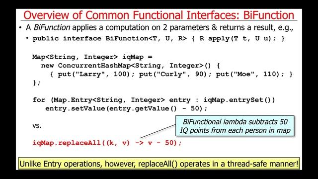 Overview of Java 8 Functional Interfaces смотреть онлайн
