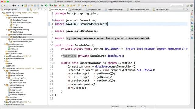Episode 16 - Jdbc spring смотреть онлайн
