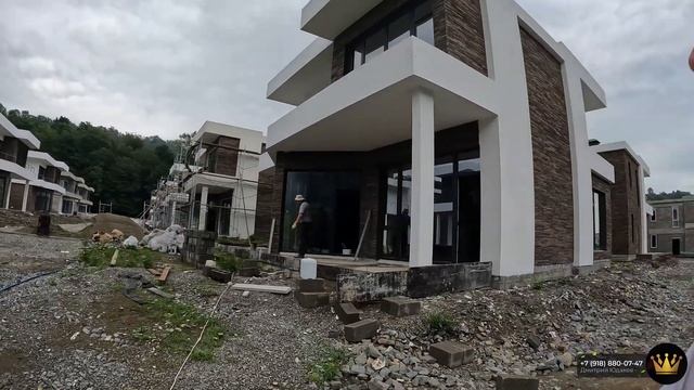 Тишина и спокойствие с видом на горы и лес | Дом в КП "Уют у реки" смотреть онлайн