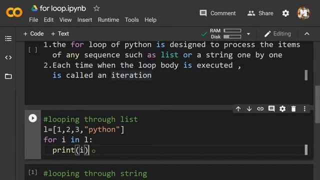 python for loop | for loop in python смотреть онлайн