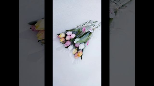 тюльпаны из мыла