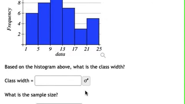 Class Width:Sample Size смотреть онлайн