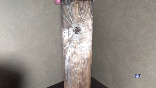 Фахверк. Браширование бруса. "Красим" брус огнем. смотреть онлайн