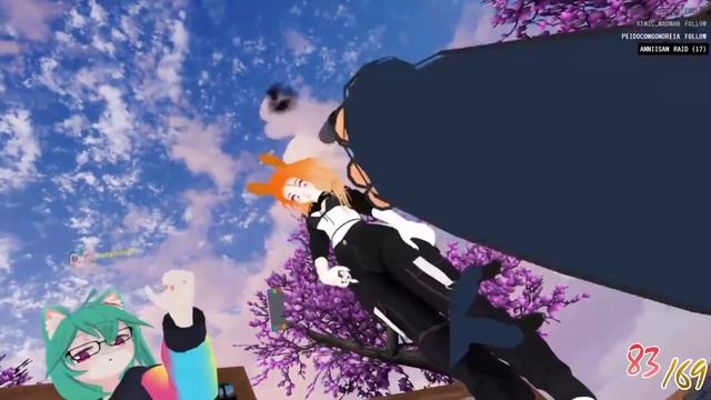 RTX Minecraft Enderman in VRChat (Funny moments) смотреть онлайн