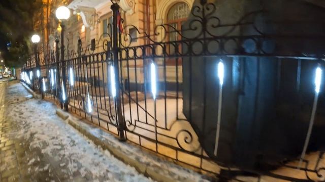 Новогодняя Самара в 2023 году | прогулка по городу | главная елка смотреть онлайн