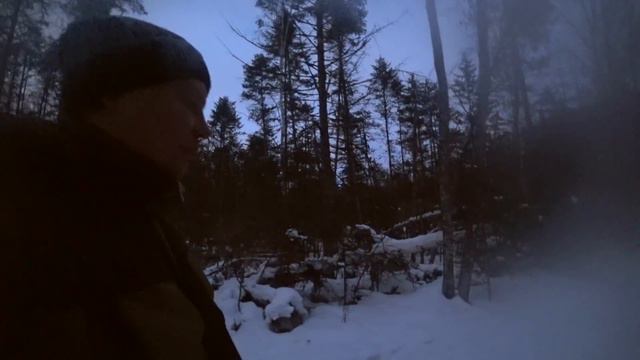 очередной зимний заезд на зимовье, часть вторая смотреть онлайн