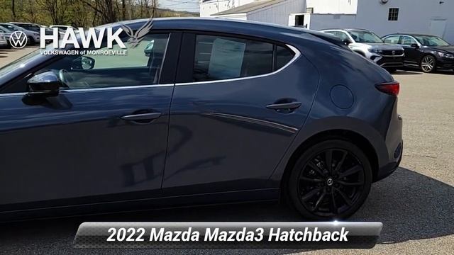 Used 2022 Mazda Mazda3 Hatchback Carbon Edition, Pittsburgh, PA VWP1952B смотреть онлайн