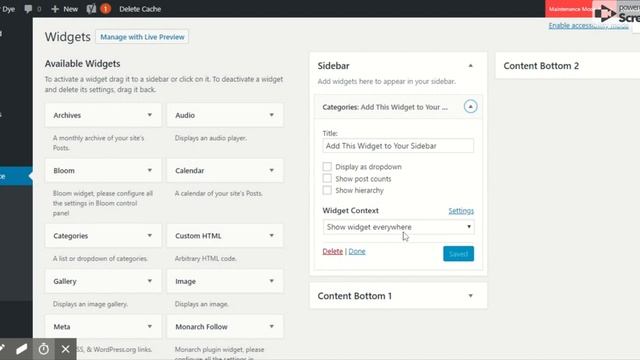 How to Limit Widgets to Specific Pages on WordPress смотреть онлайн