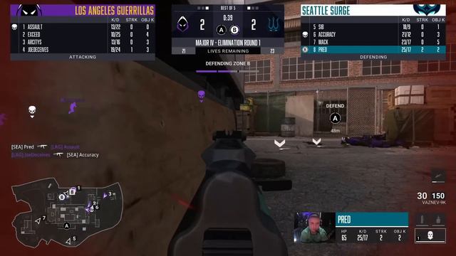 Elimination Round 1 | @LAGuerrillas vs @SeattleSurge | Major IV Tournament | Day 2 смотреть онлайн