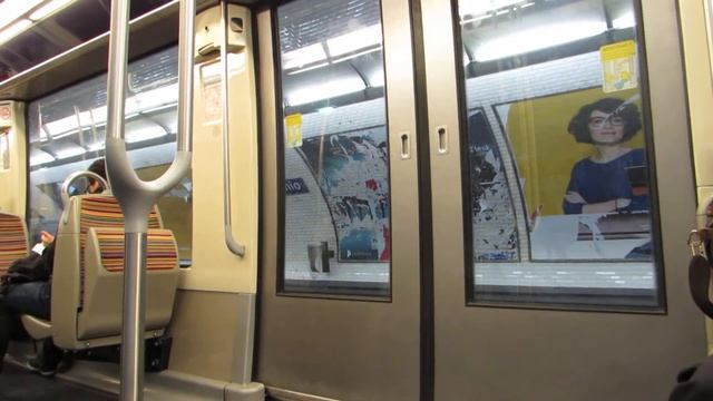 Paris RATP - Métro 5 - À bord d'un MF01 : Gare d'Austerlitz → Place d'Italie смотреть онлайн