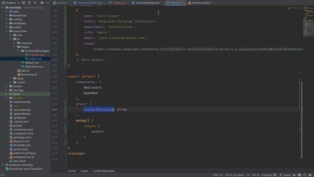 Getting Started With Laravel and Inertia.js Part:10 Show All Data in Table смотреть онлайн