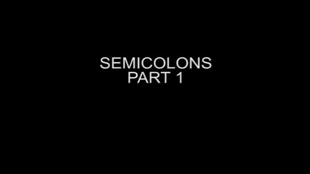 9 Semicolons 1 смотреть онлайн