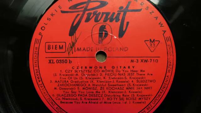 Czerwone Gitary - Bo ty się boisz myszy (Polskie Nagrania LP XL 0350 - 1966r.) смотреть онлайн