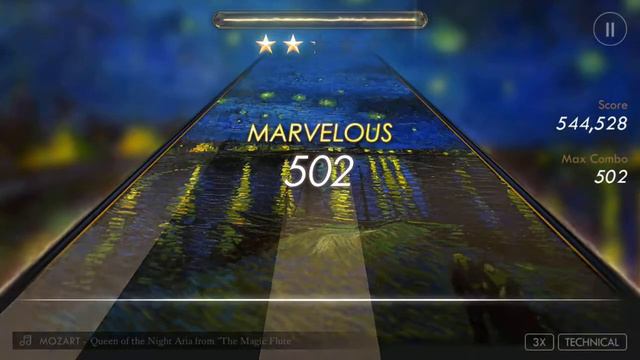 【Pianista】Queen of the Night Aria from "The Magic Flute" [Technical 7] All Combo(99.78%) смотреть онлайн