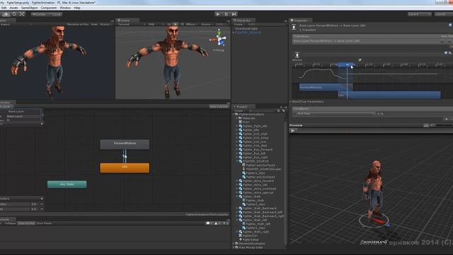020 Смешивание анимаций в Unity (Interactive animation cource) смотреть онлайн