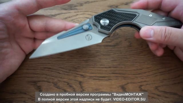 Необычный и очень интересный нож Maxace Zerg.