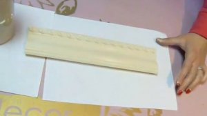 как покрасить молдинг из полиуретана