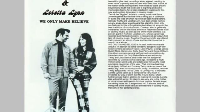 Conway Twitty & Loretta Lynn - The One I Can’t Live without смотреть онлайн