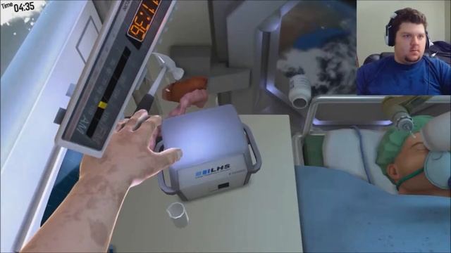 Surgeon Simulator 2013 - Space Beans (Kidney Transplant in Space) смотреть онлайн