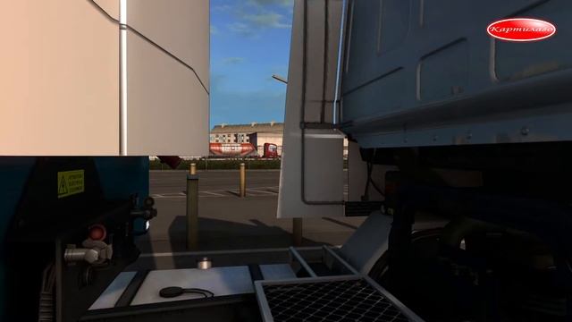 Euro Truck Simulator 2; 1.39 beta; DAF F241; Обзор; Везем комнатные цветы в Волоколамск. смотреть онлайн
