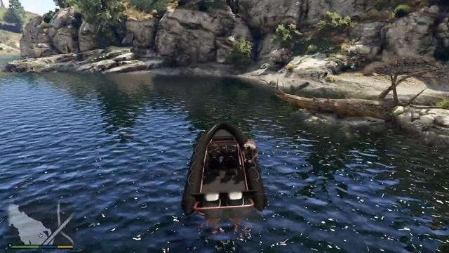 Прохождение Grand Theft Auto V Часть 40 Под откос