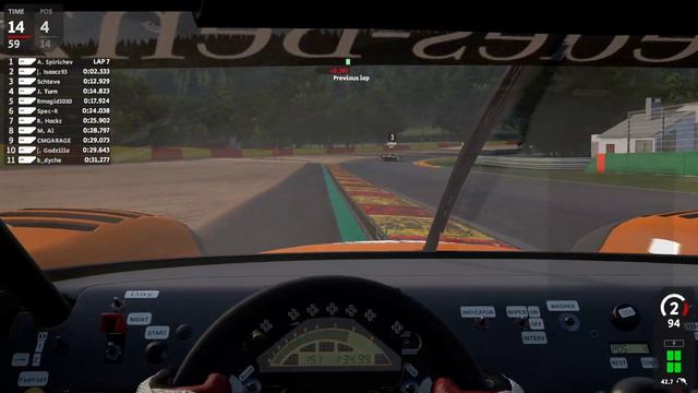GT1's at Spa-Francorchamps with AMSUnofficial and RWB смотреть онлайн