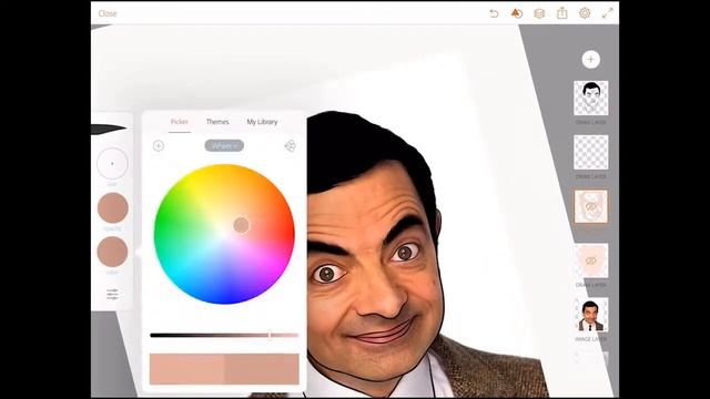 How to draw Mr Bean in Adobe Illustrator Draw | Part - 2 смотреть онлайн
